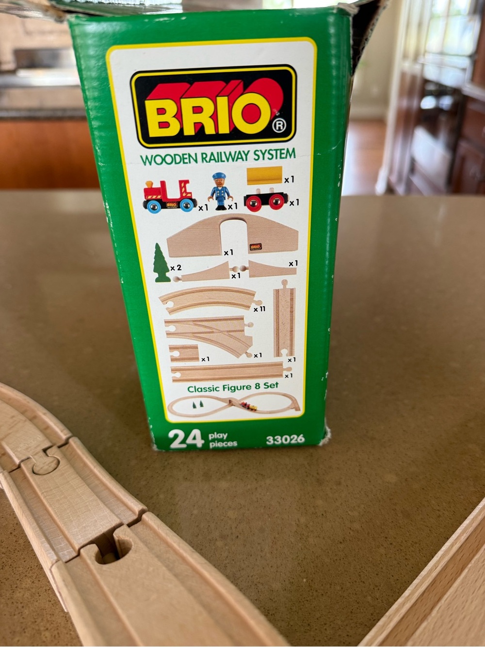 Vintage Brio Figure 8 Wooden Train Set – 33026 - Picture 4 of 5